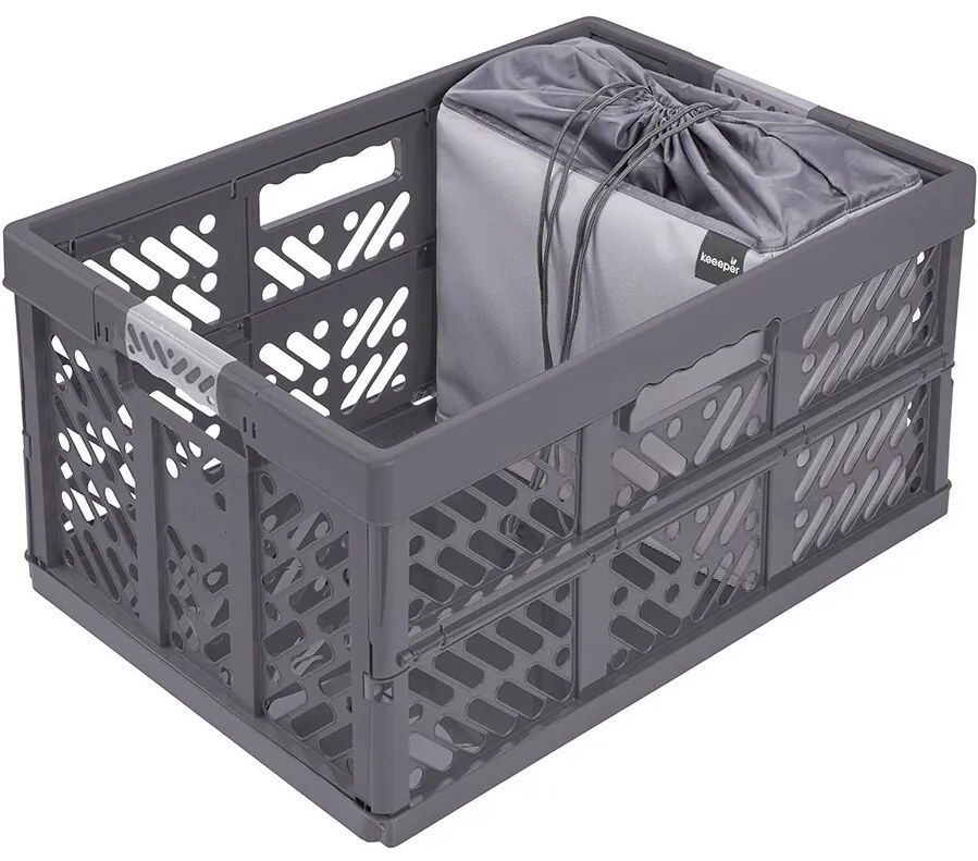 Keeeper Składane pudełko na owoce i warzywa Neo 13l Graphite