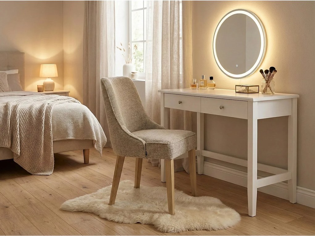 Eleganckie krzesło Diamond z profilowanym oparciem