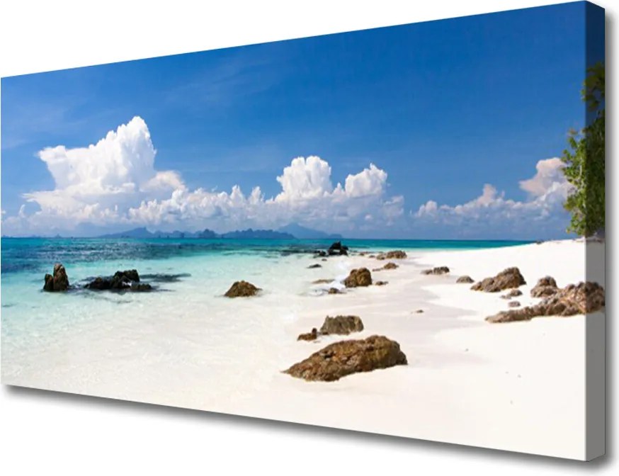 Obraz canvas Piaszczysta Zatoka Marzeń