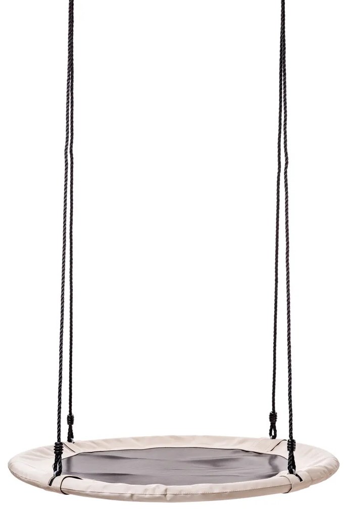 Woody Huśtawka bocianie gniazdo beżowy, śr. 100 cm