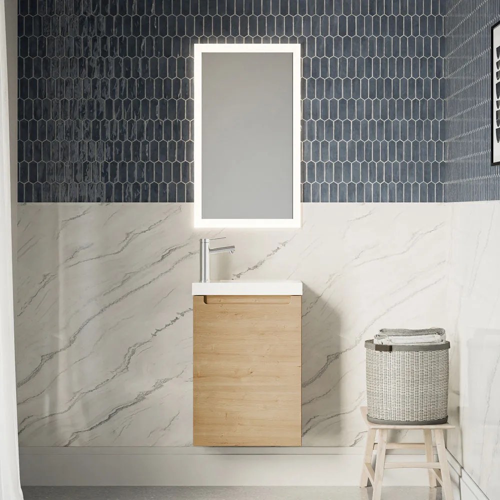 Zestaw mebli łazienkowych VIREO 40 cm z umywalką