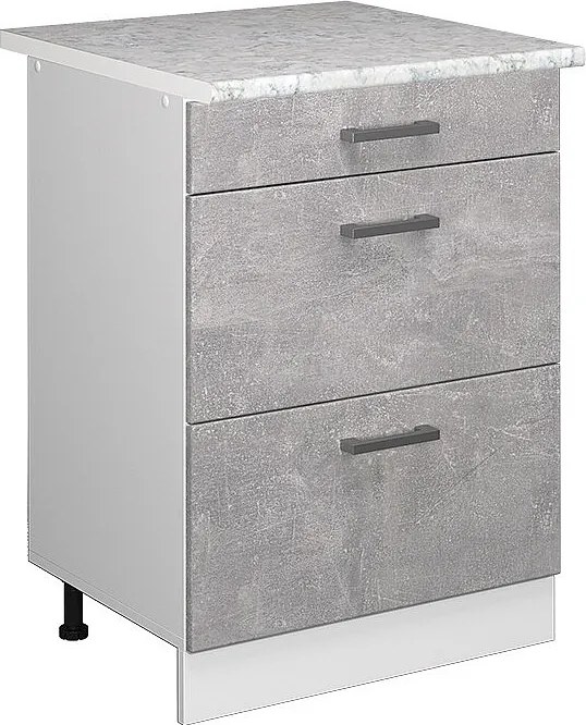 Szafka dolna do kuchni beton 60x60x81.6 r-line