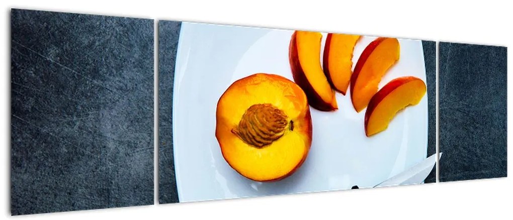 Obraz brzoskwini (170x50 cm)
