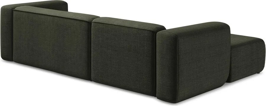 Zielony narożnik (lewostronny/z szezlongiem) Ekahi – Makamii