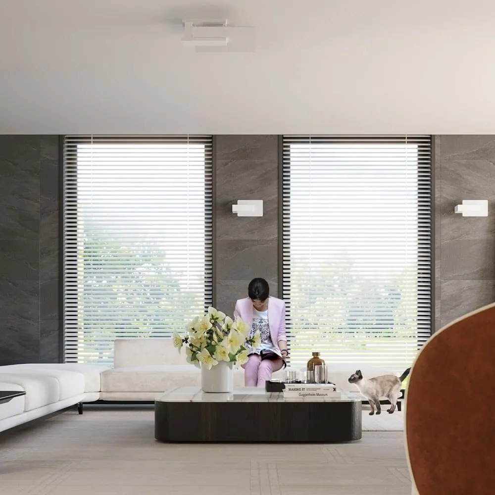 Biały kinkiet Parola – Sollux