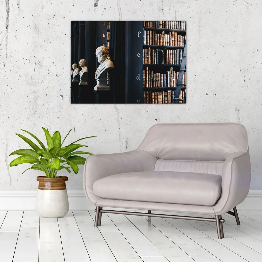 Obraz - W bibliotece (70x50 cm)