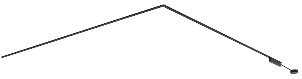 Nowoczesny system oświetlenia szynowego, czarny, jednofazowy, 400 cm - Magnetic