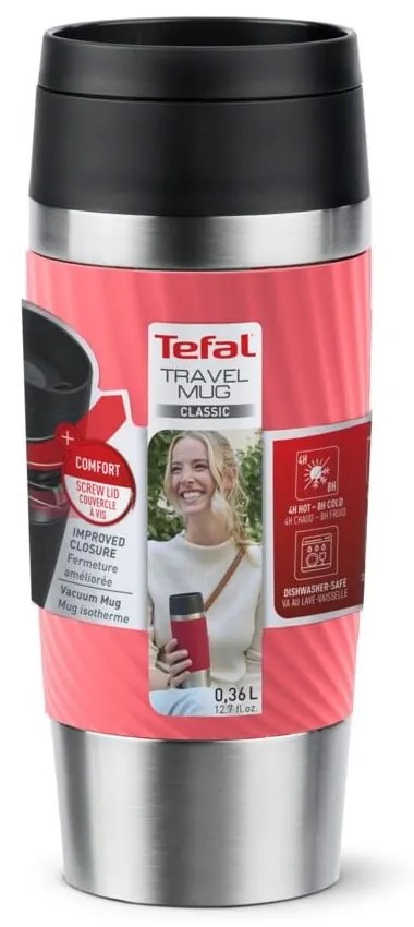 Łososiowy kubek podróżny 360 ml – Tefal