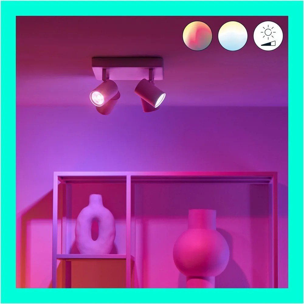 Inteligentna lampa punktowa z gwintem GU10 5 W Imageo – WiZ