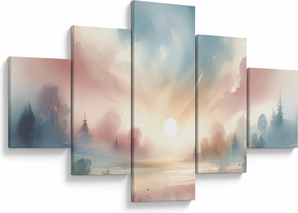 Obraz - Elegancki krajobraz (125x70 cm)
