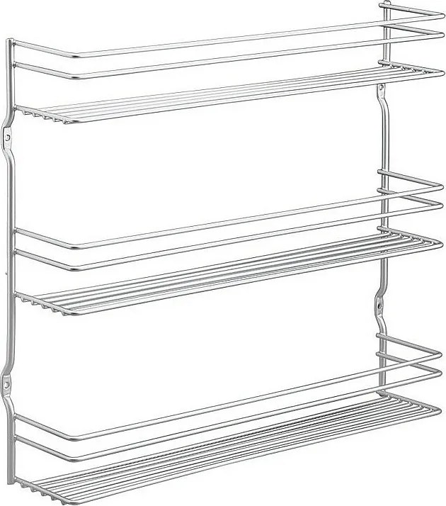 Półka na przyprawy 3 Poziomy Metaltex Pepito 2 Srebrna