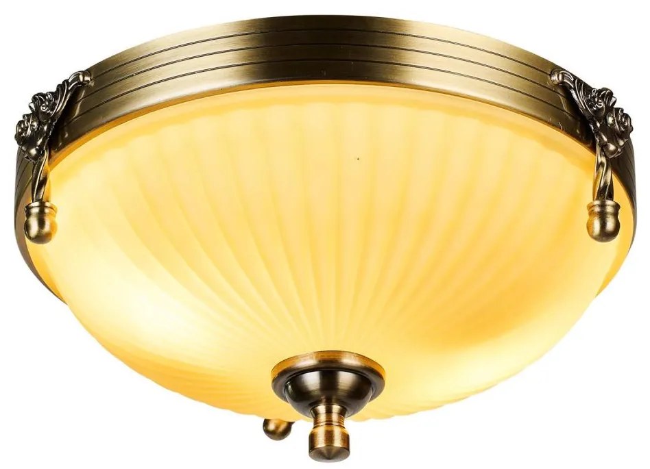 Brilagi - Lampa sufitowa CLASSIC 2xE27/60W/230V mosiądz