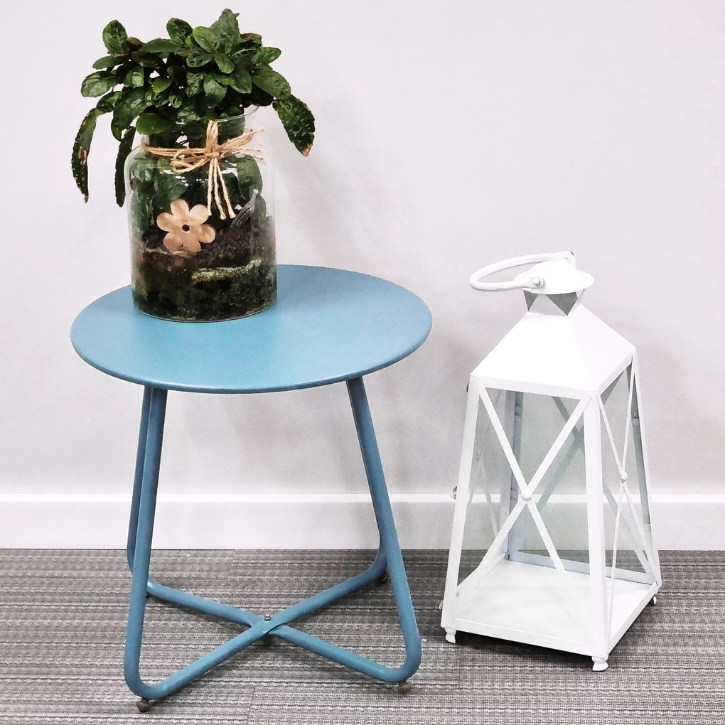 Stolik ogrodowy Florian 45 cm niebieski PATIO