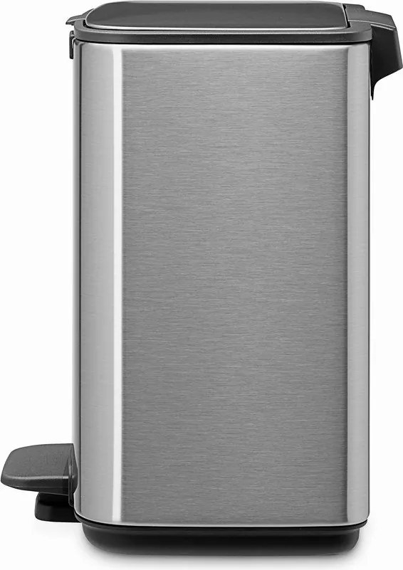 Stalowy kosz na śmieci z pedałem w kolorze matowego srebra 4 l Bo – Brabantia