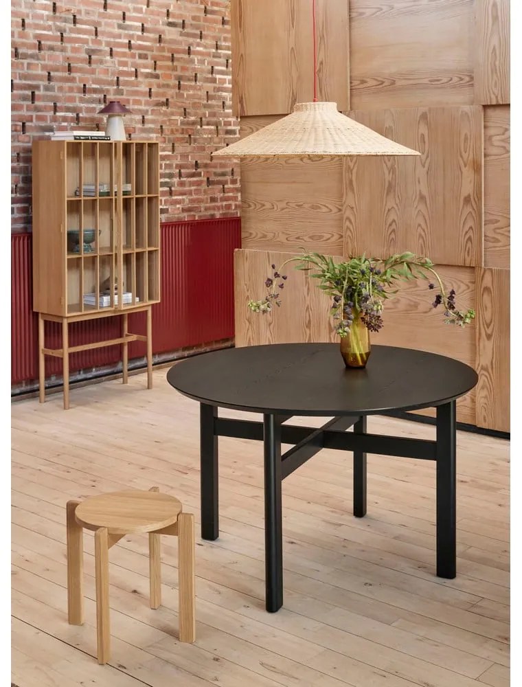 Witryna z drewna dębowego 80x170 cm Shoji – Hübsch