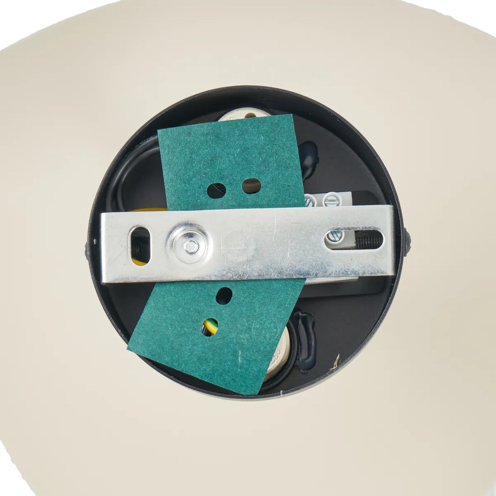 Designerski kinkiet beżowy organiczny 20 cm 2-źródła światła - Pulley