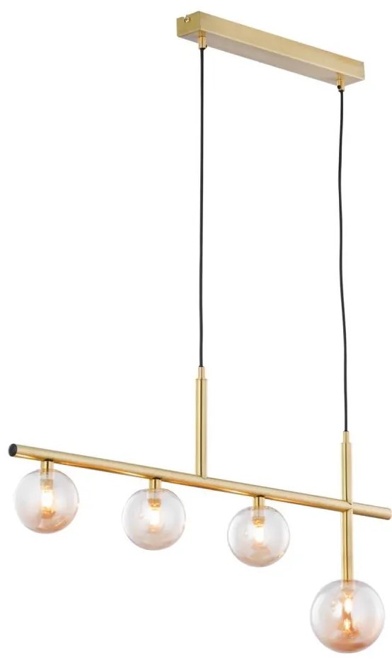 Jupiter 1899 - Żyrandol na lince NEPTUN 4xG9/14W/230V złoty