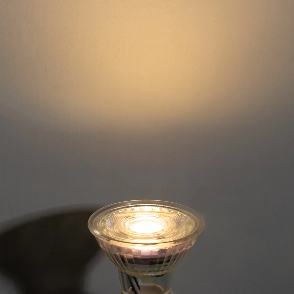 Zestaw 5 żarówek LED GU10 50mm przezroczystych 3,5W 330 lm 3000K