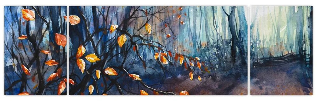 Obraz - Promienie jesiennego słońca (170x50 cm)