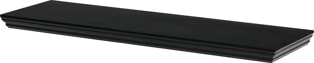 Półka P-025, czarny, 80 cm