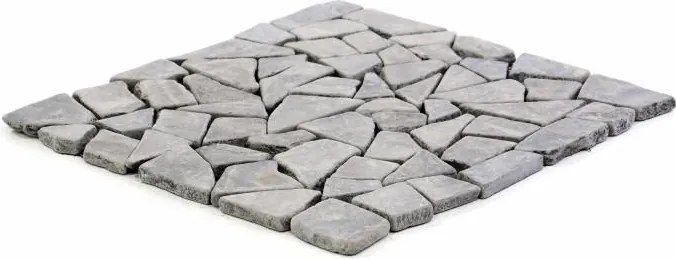 Mozaika marmurowa Garth na siatce szary 1m2