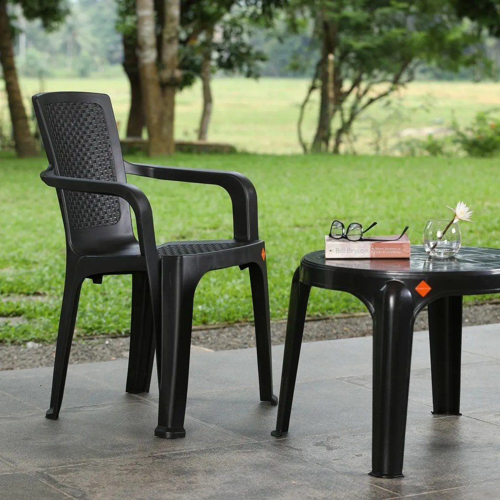 Fotel rattanowy Night 52 x 56 x 84 cm