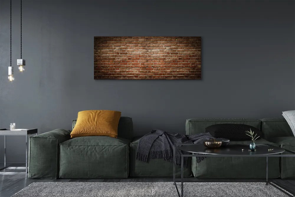 Duży obraz na płótnie Zabytkowa Ściana Ceglana