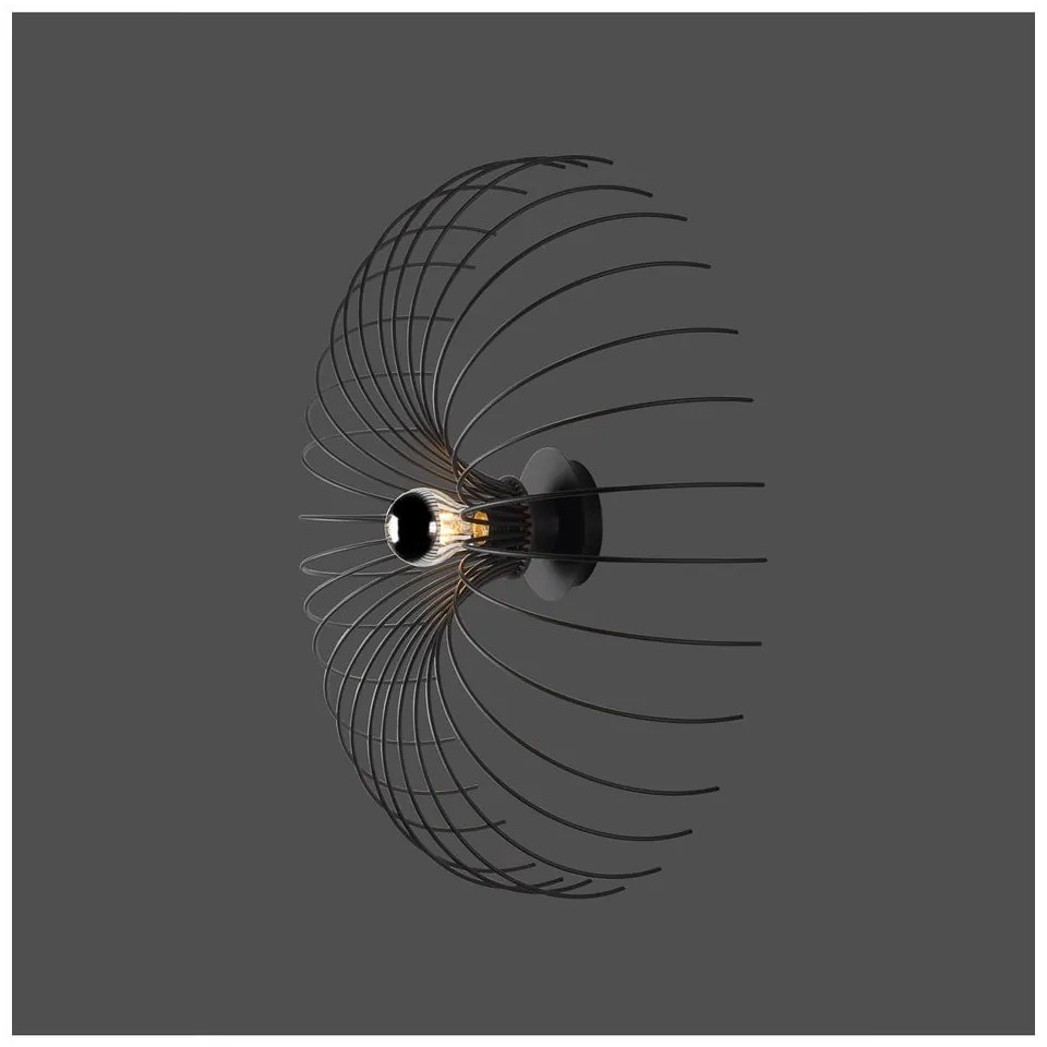 Czarny kinkiet Opilio – Squid Lighting