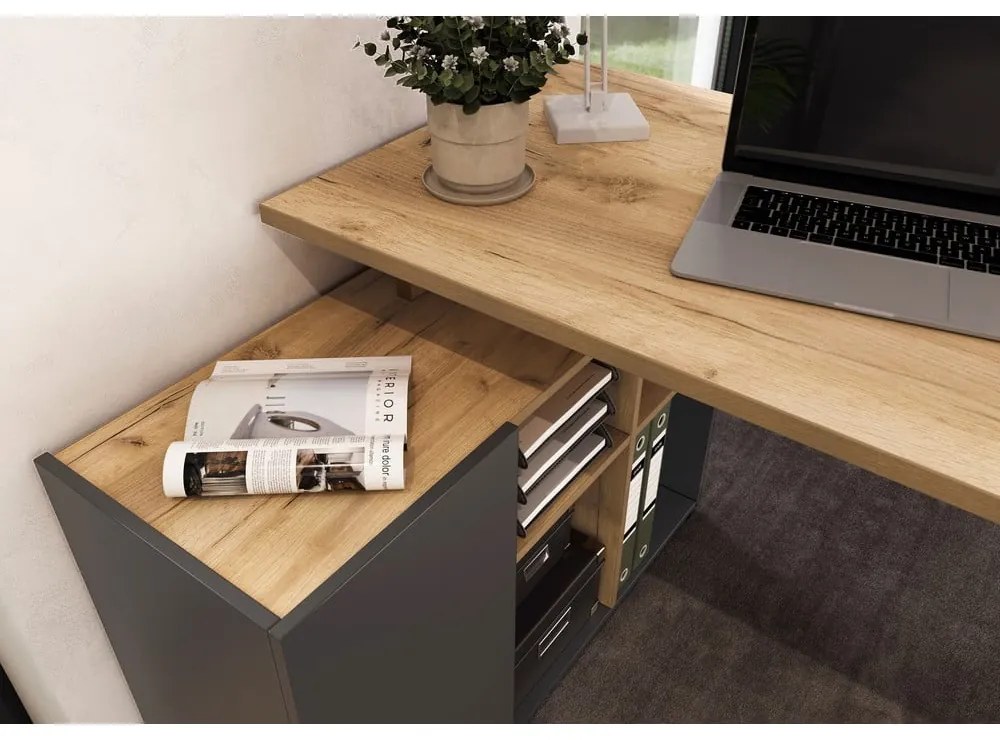 Zestaw mebli biurowych 90x120 cm Adrano – Germania