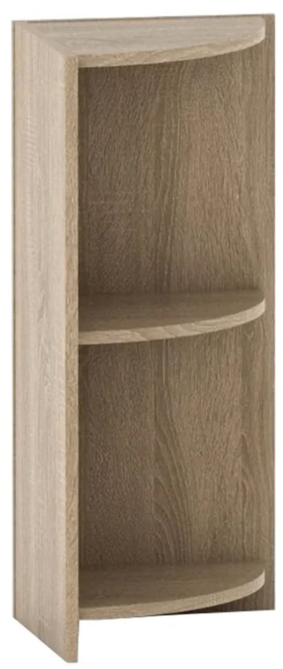 Biblioteczka narożna TEMPO ASISTENT 014, dąb sonoma