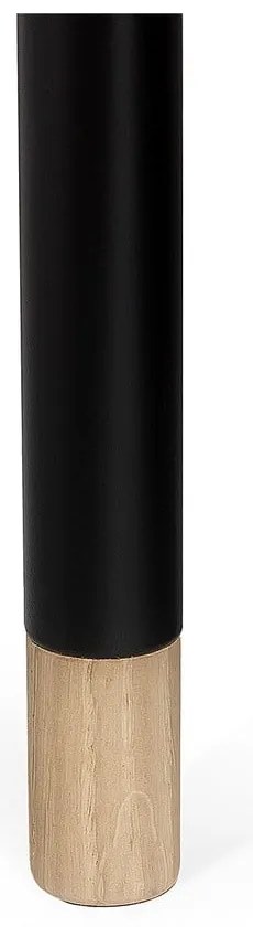 Naturalny stolik z blatem w dekorze dębu 60x120 cm Jugend – Woodman