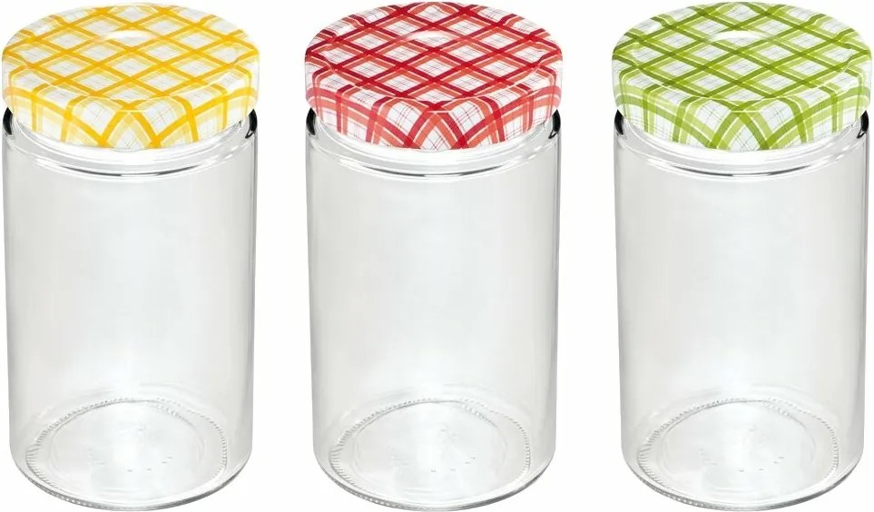 Tescoma Słoiki do przetworów DELLA CASA 0,7 l, 3 szt., 700 ml