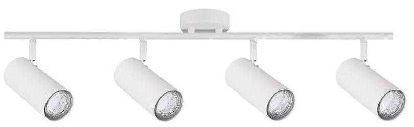 Biała metalowa lampa sufitowa 9x76 cm Colly – Candellux Lighting
