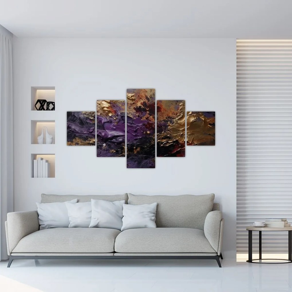 Obraz - Teksturowana abstrakcja (125x70 cm)