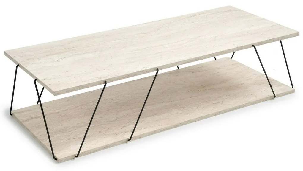 Stolik konferencyjny Labranda Travertine and Black