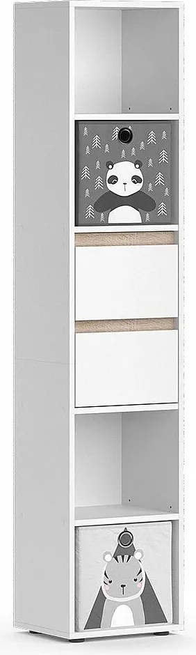 Półka dla dzieci biały 36.2x29.9x171 robert