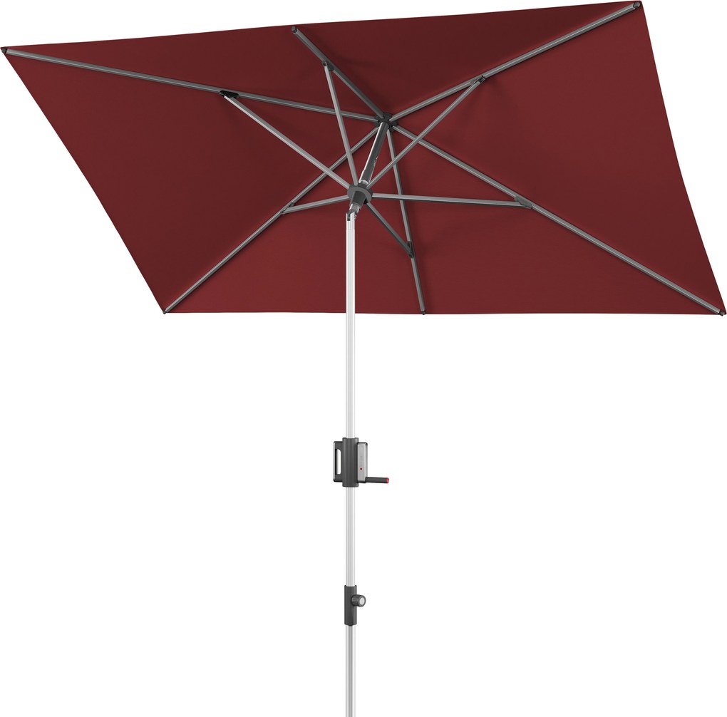Knirps APOLL parasol ogrodowy 260 x 165 cm bordowy