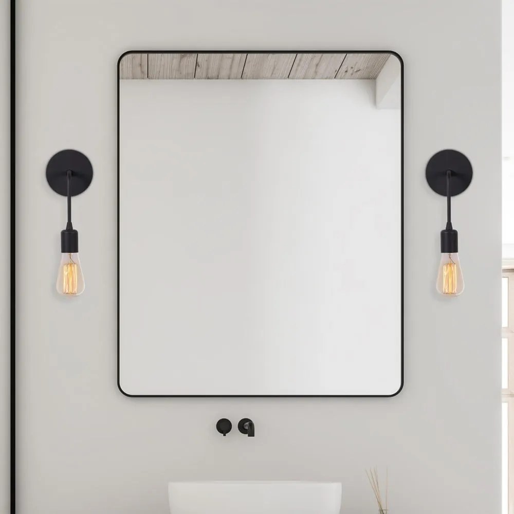 Kinkiet w kolorze matowej czerni Dartini – Opviq lights