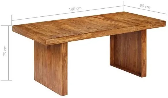 Duży stół drewniany palisander -Lapis 2B