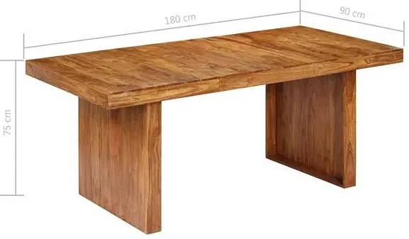 Duży stół drewniany palisander R3-S60