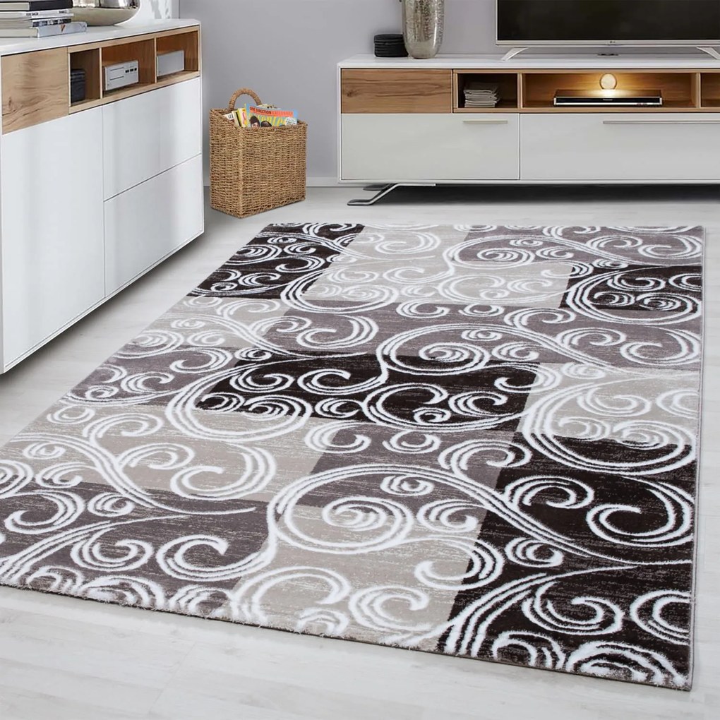 Dywan Glamour Toscana brązowy 200 cm x 290 cm