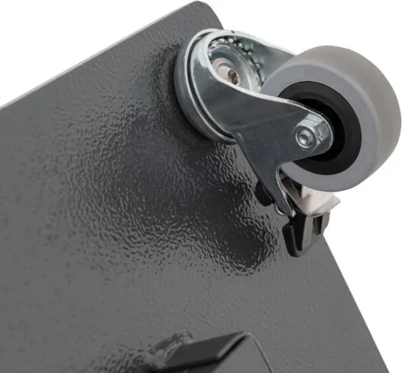 KNIRPS 50 kg - mobilny stalowy stojak do parasola na kółkach