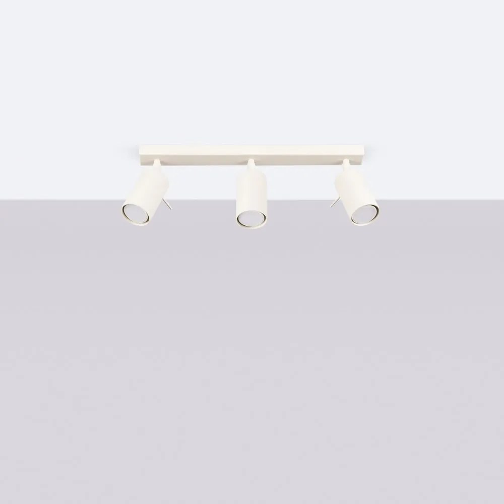 Kremowa lampa punktowa 6x45 cm Etna – Sollux