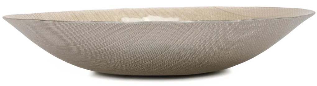 Szklana misa KARNEOL, Ø 30 cm