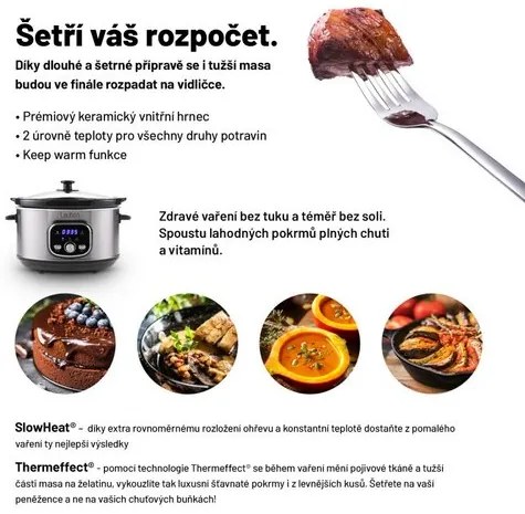 Lauben Wolnowar Slow Cooker 3500SB