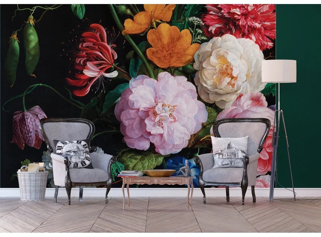 XXL Old Painting 360 x 254 cm, 4 części