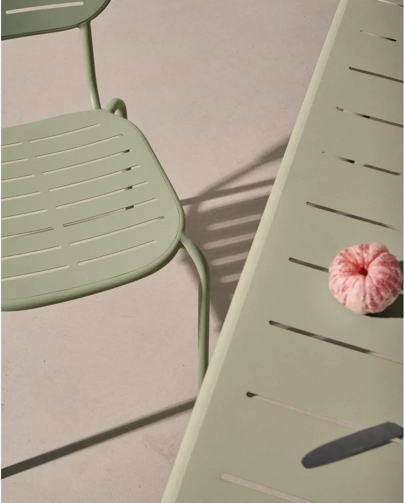 Stalowy stół ogrodowy 90x180 cm Brai – Kave Home