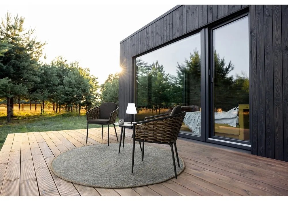 Aluminiowy okrągły stolik ogrodowy ø 50 cm Ridley – Bizzotto