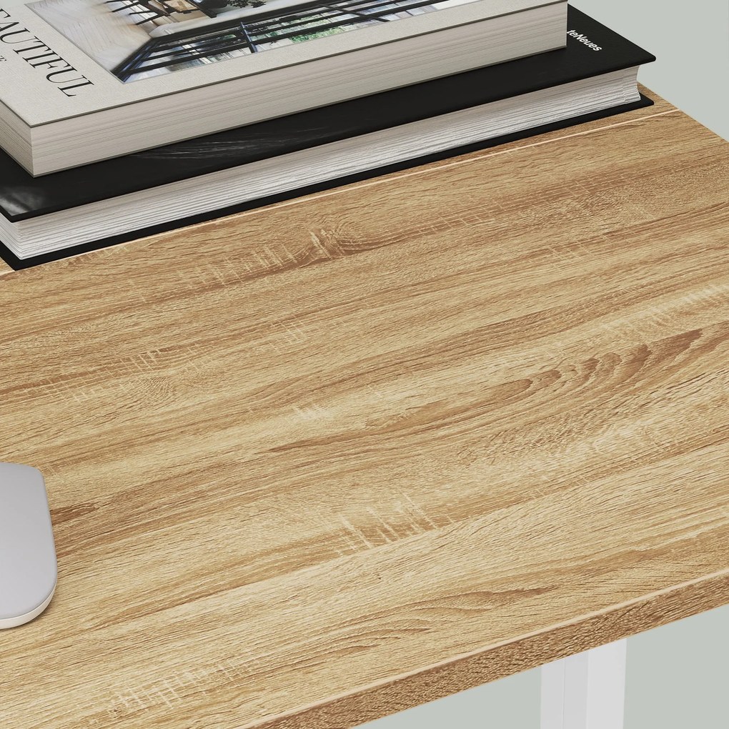 Zestaw do biura – składany stół ZARIMO 80×40 cm biały + krzesło biurowe AVOLA VELVET bordowe