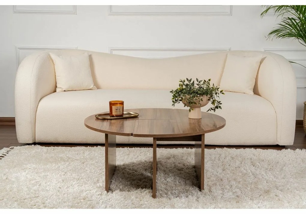 Stolik konferencyjny Moira Walnut
